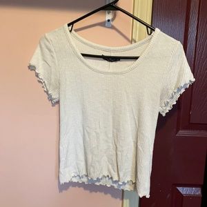 Cream top from Abercrombie & Fitch, medium womens